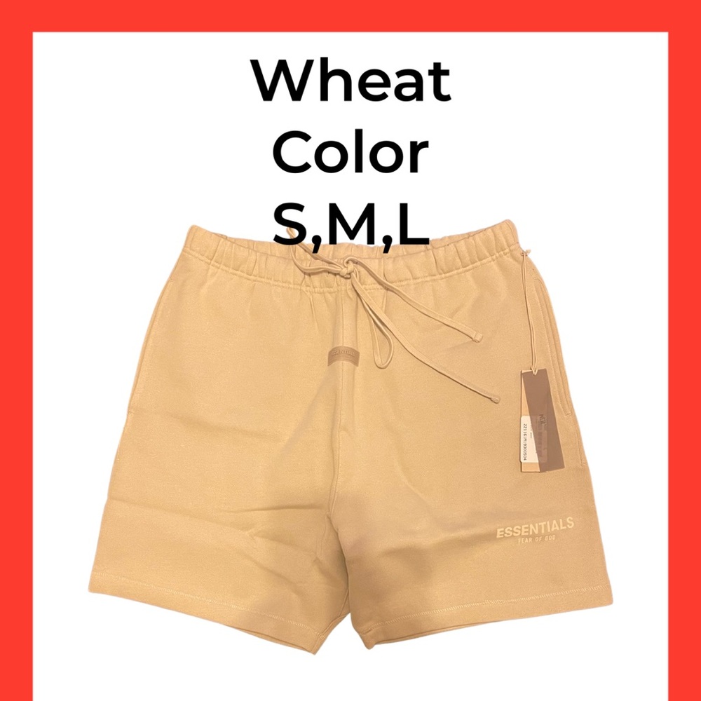 Essential shorts wheat color